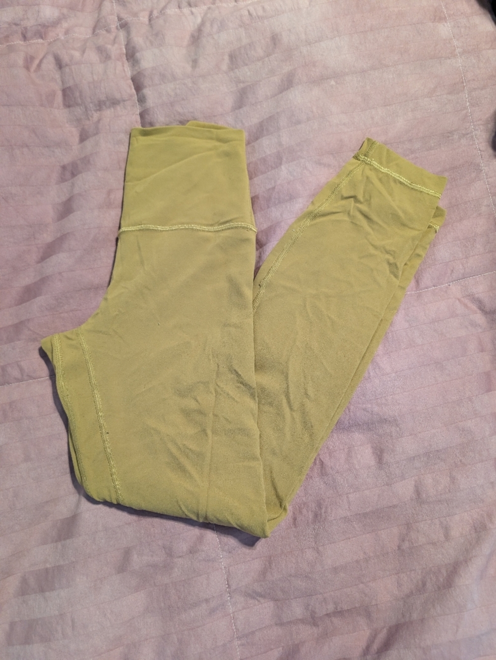 Mustard Lululemon Leggings